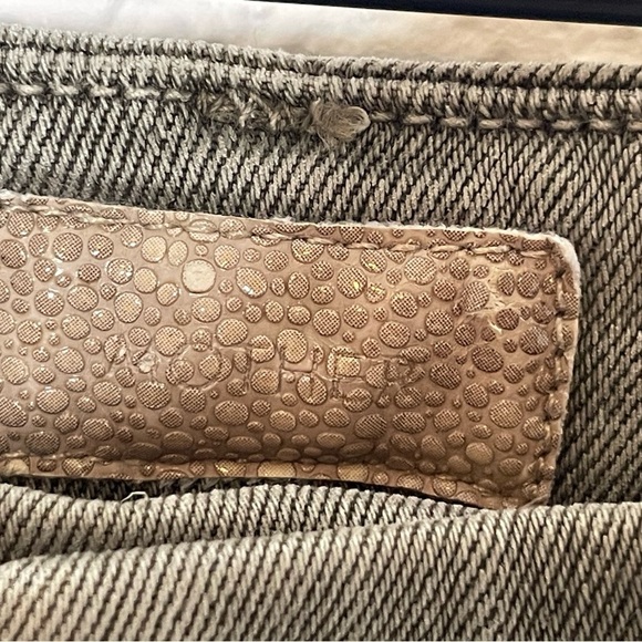 MOTHER jeans green sz 27 The Looker Sherwood Forest green - Picture 5 of 10